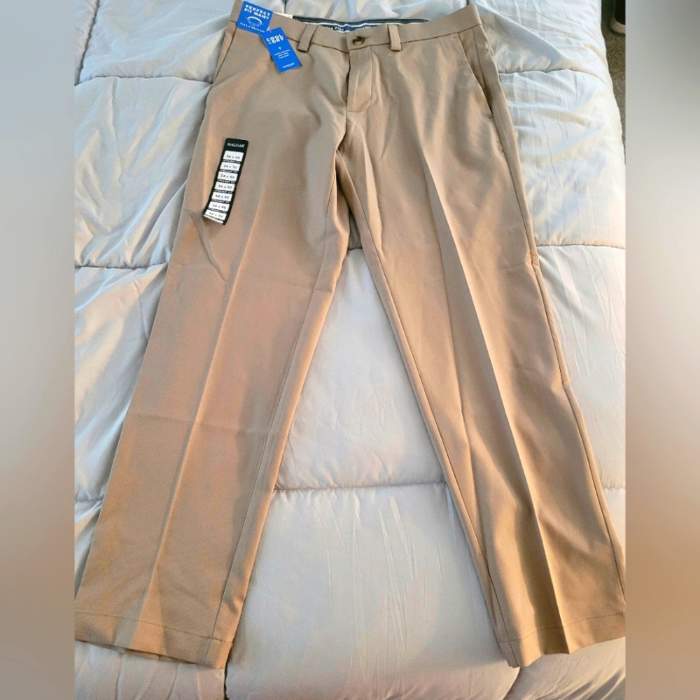 Haggar khaki slacks